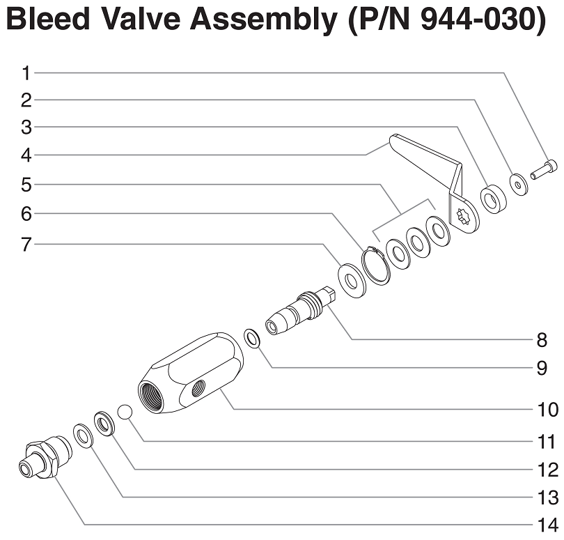 PowrTwin 12000XLT DI Bleed Valve Assembly PowrTwin 12000XLT DI Bleed Valve Assembly
